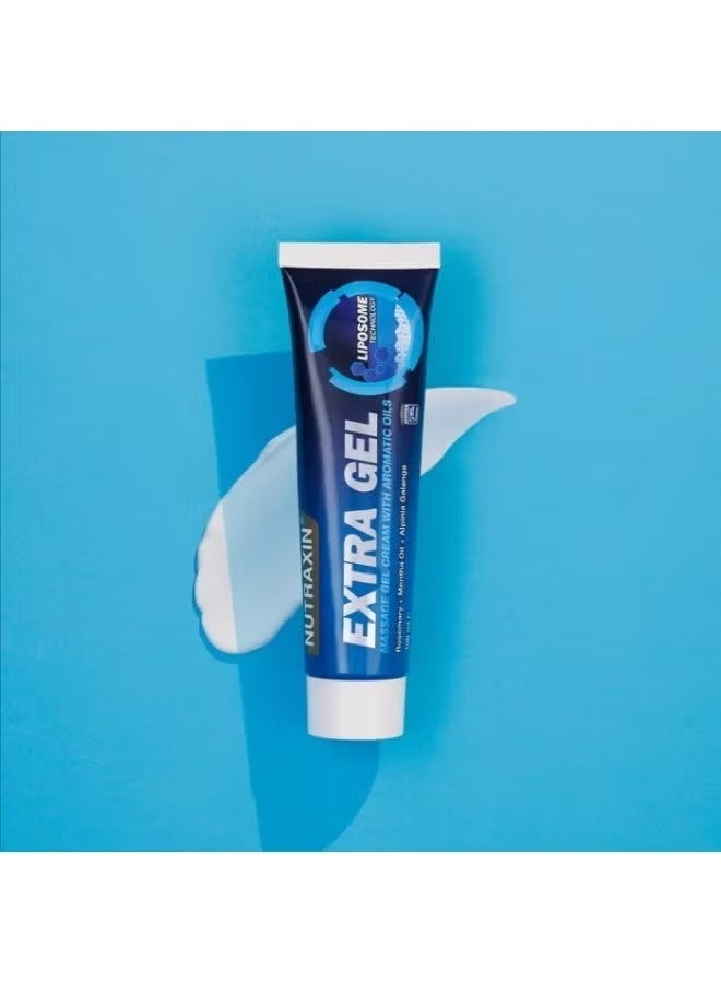 Nutraxin Extra Gel 100 ml, Fast Absorbing Topical Massage Gel for Muscles, Joints and Body Comfort, Cooling and Soothing Formula - Image 5